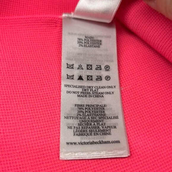 Victoria Beckham VB Body fitted midi skirt and bandeau top - Picture 8 of 8